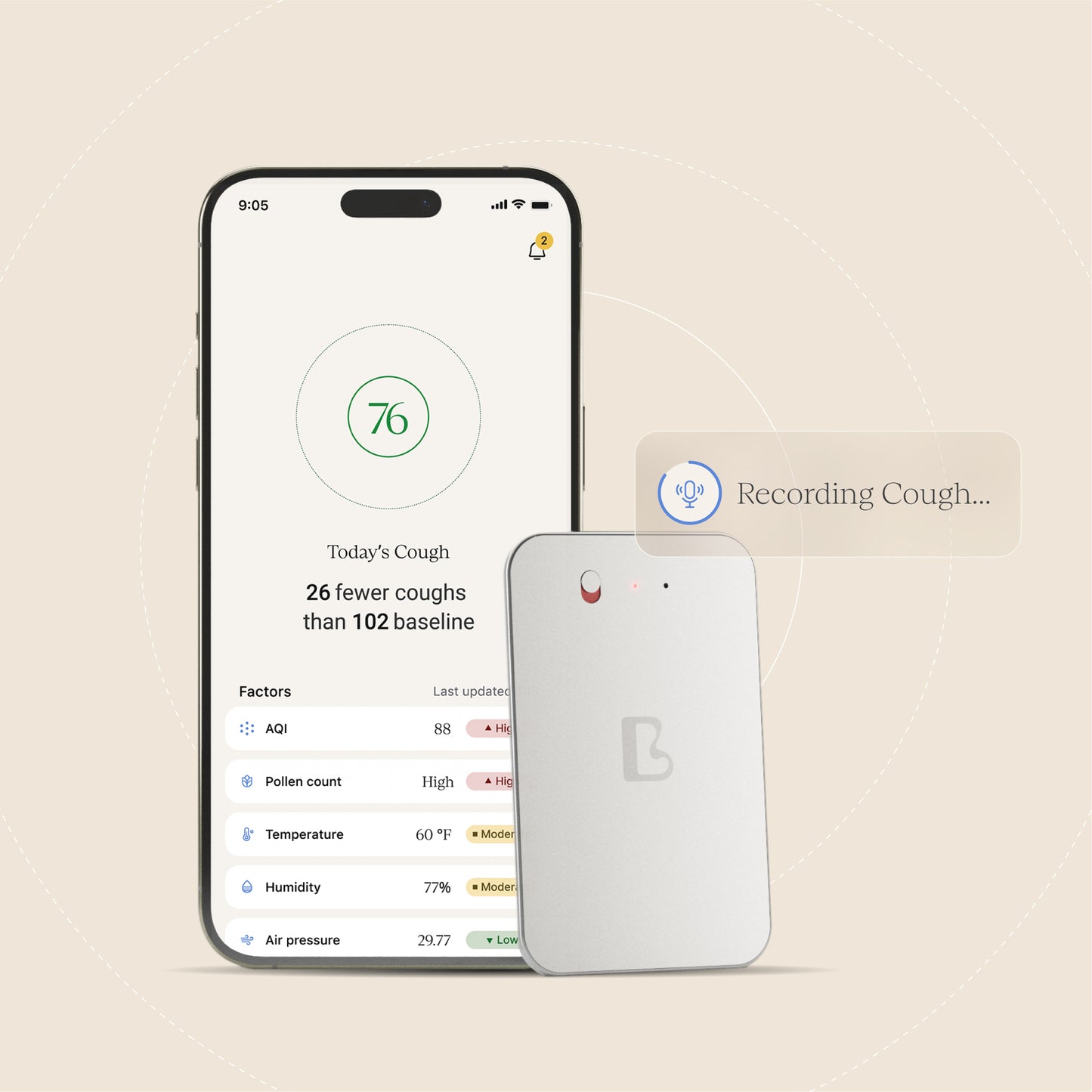 LungIQ Cough Tracker